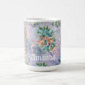 ビクトリアン忘れヴィンテージ コーヒーマグカップ (中央)