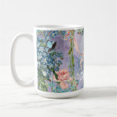 ビクトリアン忘れヴィンテージ コーヒーマグカップ (左)