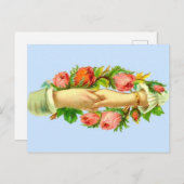 ビクトリアン握り手プリント ポストカード (正面/裏面)