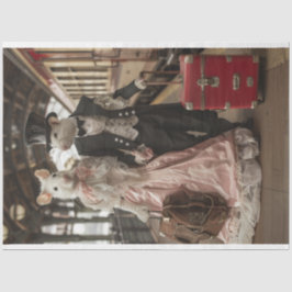 ビクトリアン旅行ネズミの切り離し 薄葉紙