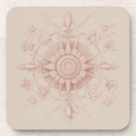 ビクトリアン春、ソフトグリーン コースター