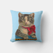 ビクトリアン猫 クッション (正面)