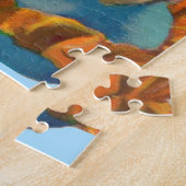 ビクトリアン猫 ジグソーパズル (側面)