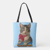 ビクトリアン猫 トートバッグ (裏面)
