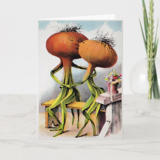 ビクトリアン玉ねぎのバレンタインデイカード シーズンカード (正面)