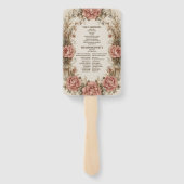 ビクトリアン王室のエレガ結婚ンス ハンドファン (裏面)