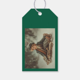 ビクトリアン男の子 ギフトタグ