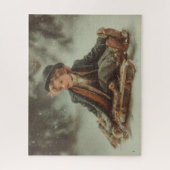 ビクトリアン男の子 ジグソーパズル (縦)