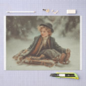 ビクトリアン男の子 薄葉紙 (クラフト)