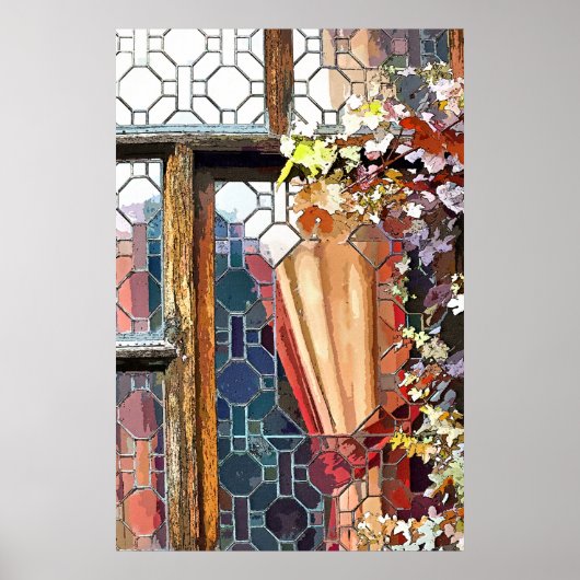 ビクトリアン窓 ポスター (正面)