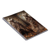 ビクトリアン紅葉ファッションデザイン ノートブック (右側)