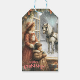 ビクトリアン素朴クリスマス ギフトタグ