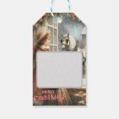 ビクトリアン素朴クリスマス ギフトタグ (裏面)