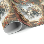 ビクトリアン素朴クリスマス ラッピングペーパー (ロールコーナー)