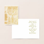 ビクトリアン素朴クリスマス 箔カード (ディスプレー)