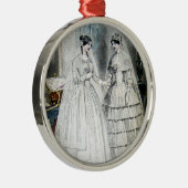 ビクトリアン結婚ドレス メタルオーナメント (右)