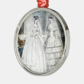 ビクトリアン結婚ドレス メタルオーナメント (左)