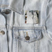 ビクトリアン結婚ドレス 缶バッジ (インサイチュ)