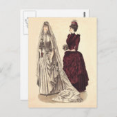 ビクトリアン結婚耳 ポストカード (正面/裏面)