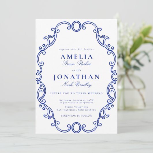 ビクトリアン結婚頂 招待状 (スタンド正面)