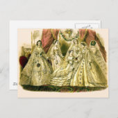 ビクトリアン結婚 ポストカード (正面/裏面)