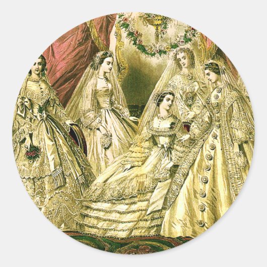 ビクトリアン結婚 ラウンドシール (正面)