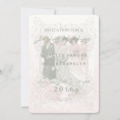 ビクトリアン結婚s -招待状カード 招待状 (裏面)