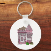 ビクトリアン絵を描Lady キーホルダー (正面)