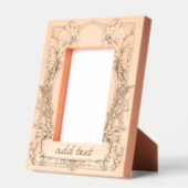 ビクトリアン縁ど レーザー彫刻フレーム (左)