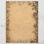 ビクトリアン美しいスクラップブック紙 (裏面)