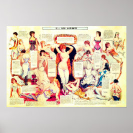 ビクトリアン胸 ポスター