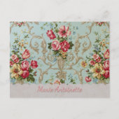 ビクトリアン花 – 葉書/出欠/招待状 ポストカード (正面)