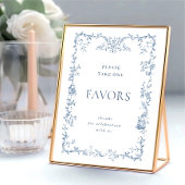 ビクトリアン華美ダスティ・ブルー結婚ズ ポスター