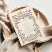 ビクトリアン華美猶予フローラ結婚枠 セーブザデート