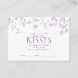 ビクトリアン薄紫ラベフランスのンダーフローラシャワーゲーム エンクロージャーカード