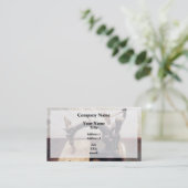 ビクトリアン裁縫機 名刺 (スタンド正面)