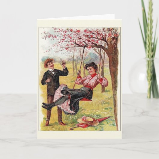 ビクトリアン記念日カード カード (正面)