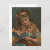 ビクトリアン読時 ポストカード (正面/裏面)