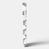 ビクトリアン調のクリスマスツリー装飾スクロール Case-Mate iPhoneケース (裏面 / 左)