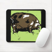 ビクトリアン豚または豚マウスパッド マウスパッド (マウス)