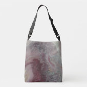 ビクトリアン赤面トート クロスボディバッグ (裏面)