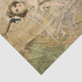 ビクトリアン踊りガールシート音楽ティッシュペーパー 薄葉紙 (詳細)