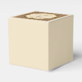 ビクトリアン金ゴールドのフレ結婚ーム フェイバーボックス (正面サイド)