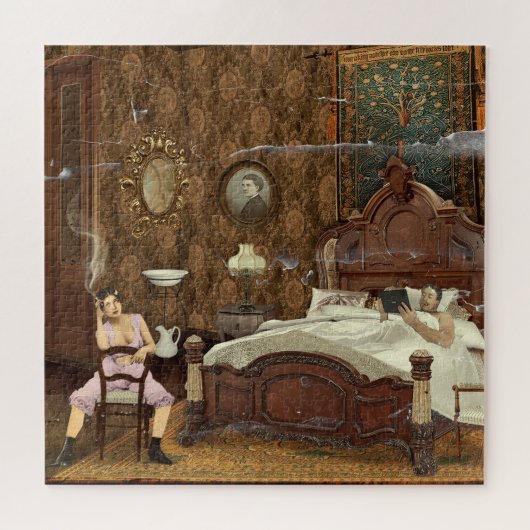 ビクトリアン錠 ジグソーパズル (横)