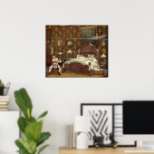 ビクトリアン錠 ポスター (ホームオフィス)