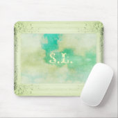 ビクトリアン雲と空絵画を作るエレガント マウスパッド (マウス)