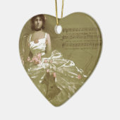 ビクトリアン音楽 セラミックオーナメント (左)