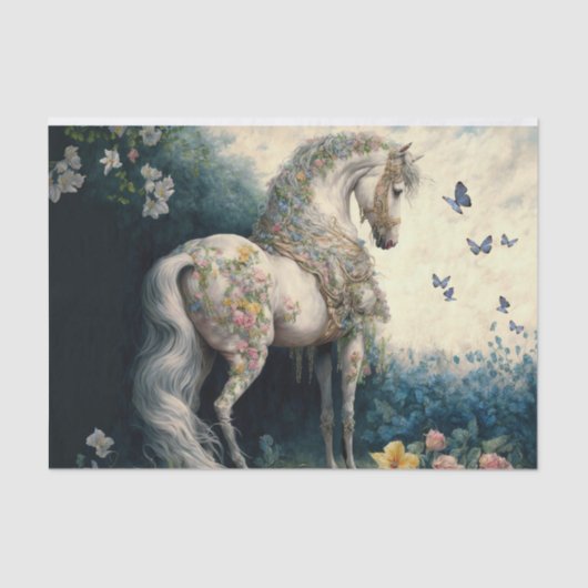 ビクトリアン馬 薄葉紙 (正面)