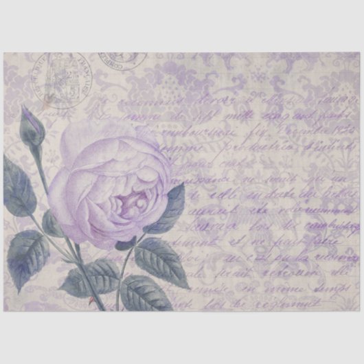 ビクトリアン,みすぼらしいシック,フランスのカントリー,アンティーク,エレガ 薄葉紙 (正面)