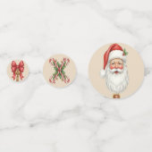 ビクトリアン・ウォーターカラー・サンタ・クリスマスコレクション コンフェッティ (正面)